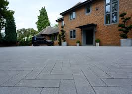 Finished block paved driveway by F DORAN GARDENS AND PATIOS LTD