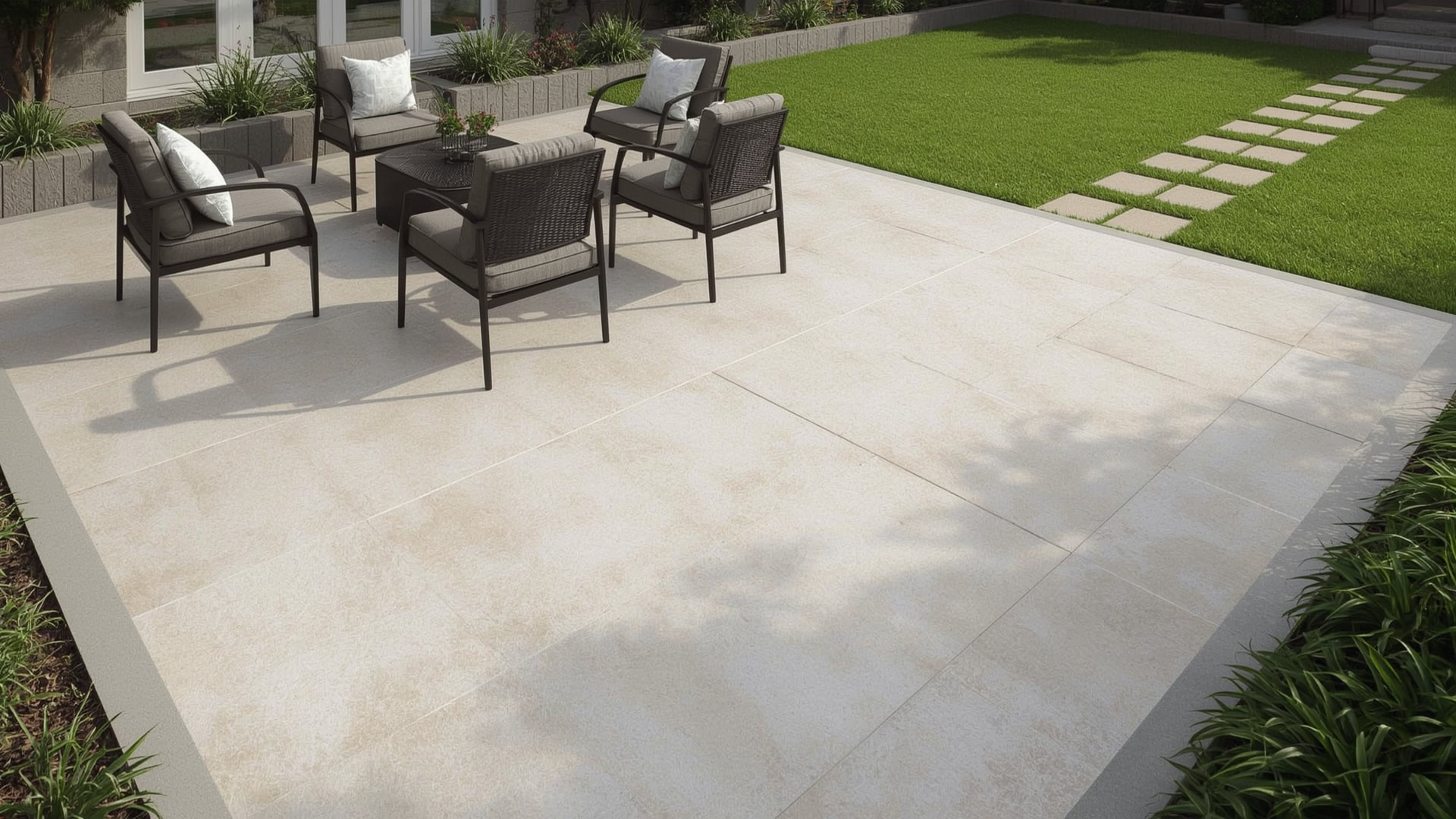 Porcelain patio contractors Liverpool
