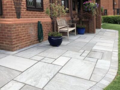 Patio paving project