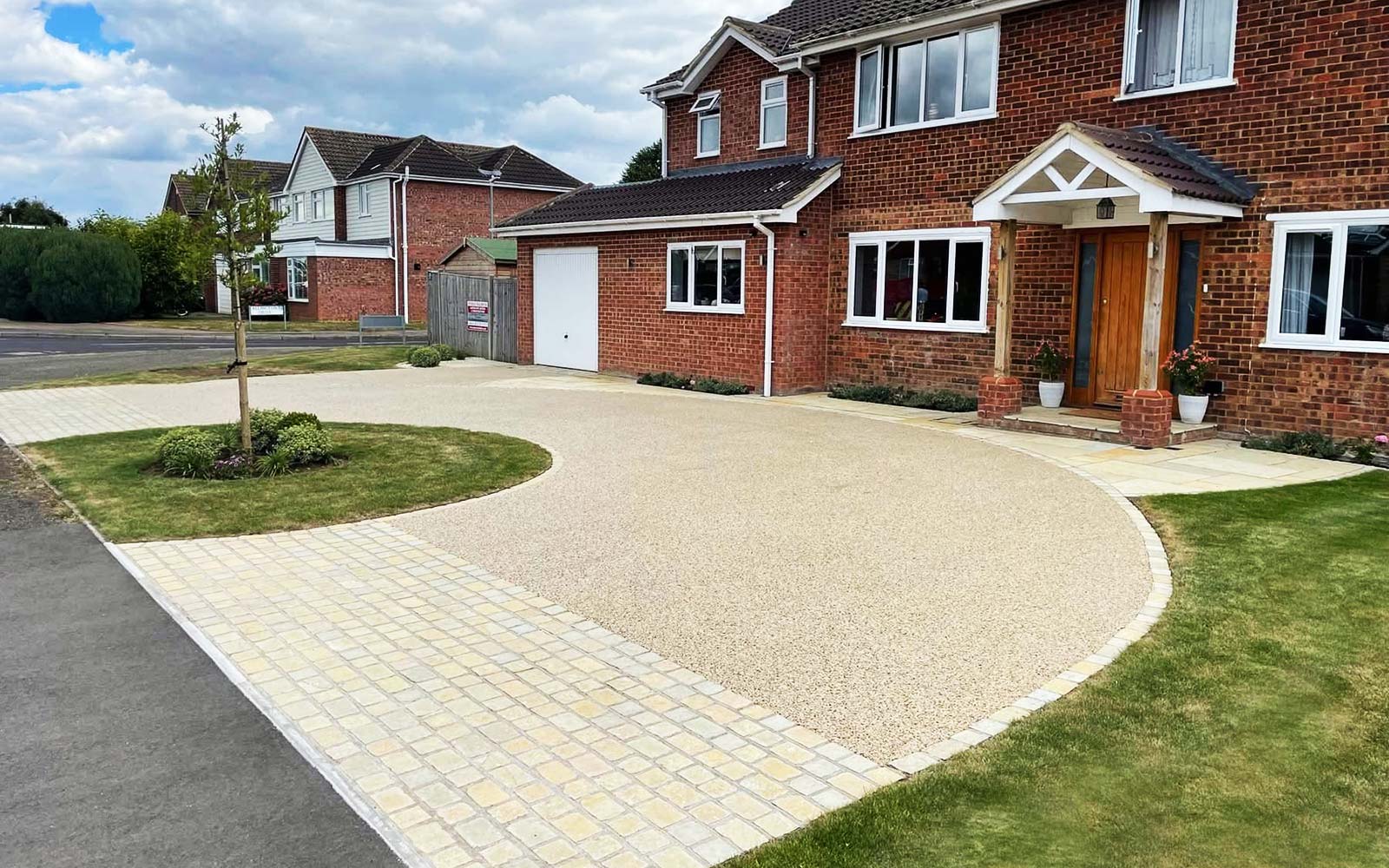 Resin driveway in Liverpool