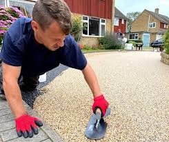 Decorative resin bonded gravel driveway in Liverpool